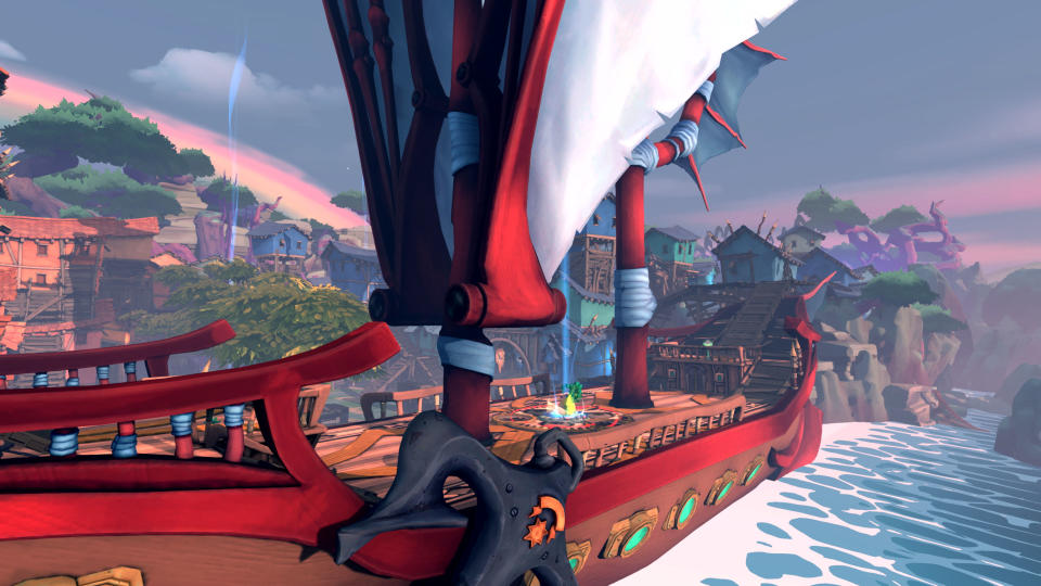 Gigantic: Rampage Edition will receive two new maps at launch, Picaro Bay and Heaven's Ward.