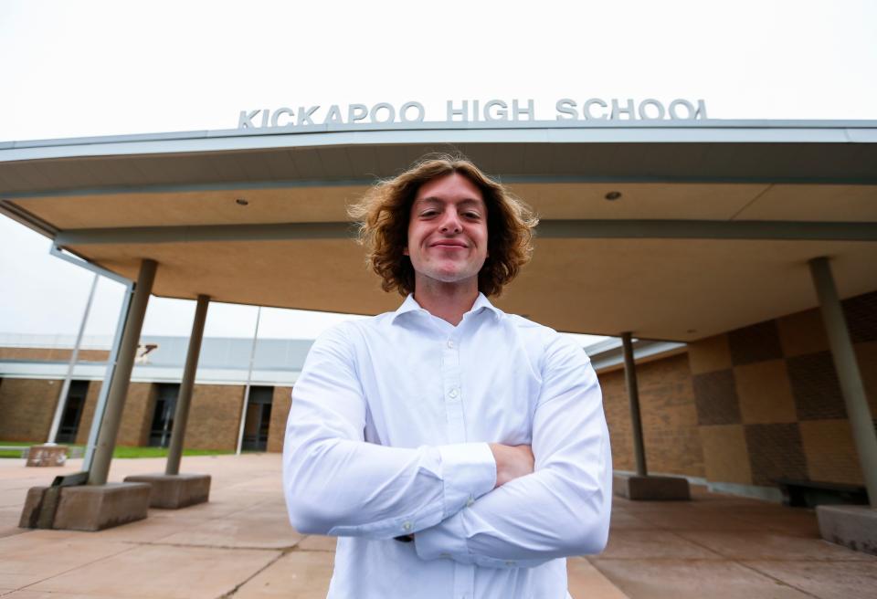 Luke Courtney, a 2022 graduate of Springfield's Kickapoo High School, plans to study chemical engineering this fall at the University of Missouri-Columbia.