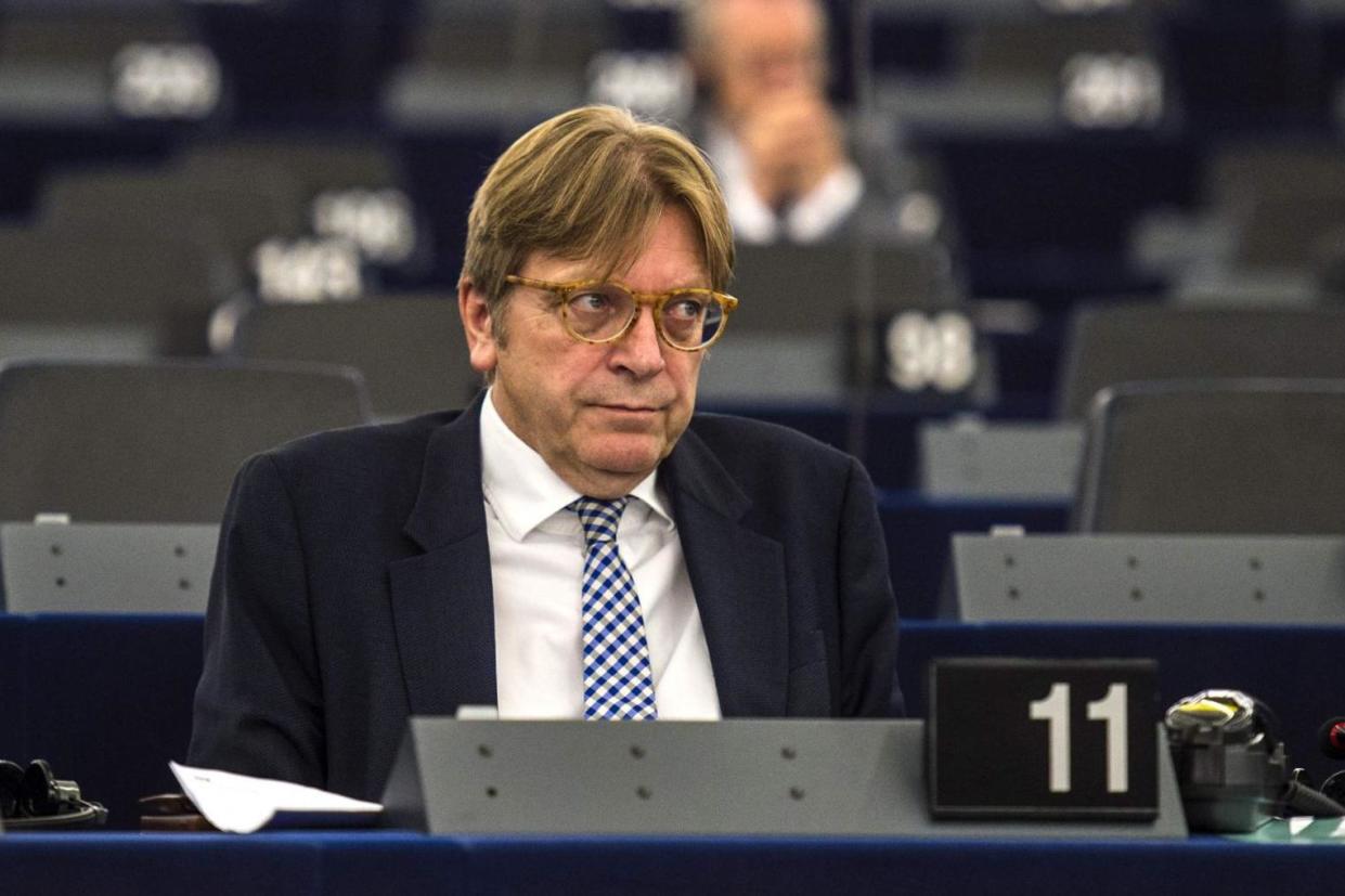 Guy Verhofstadt said it “should come as a significant warning for our democracy”: AFP/Getty Images