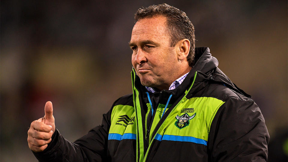 Ricky Stuart doesn’t feel sorry for the Broncos after his side’s victory on the weekend. (Getty Images)