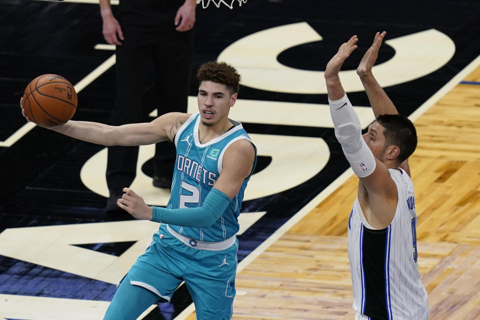 Charlotte Hornets guard LaMelo Ball