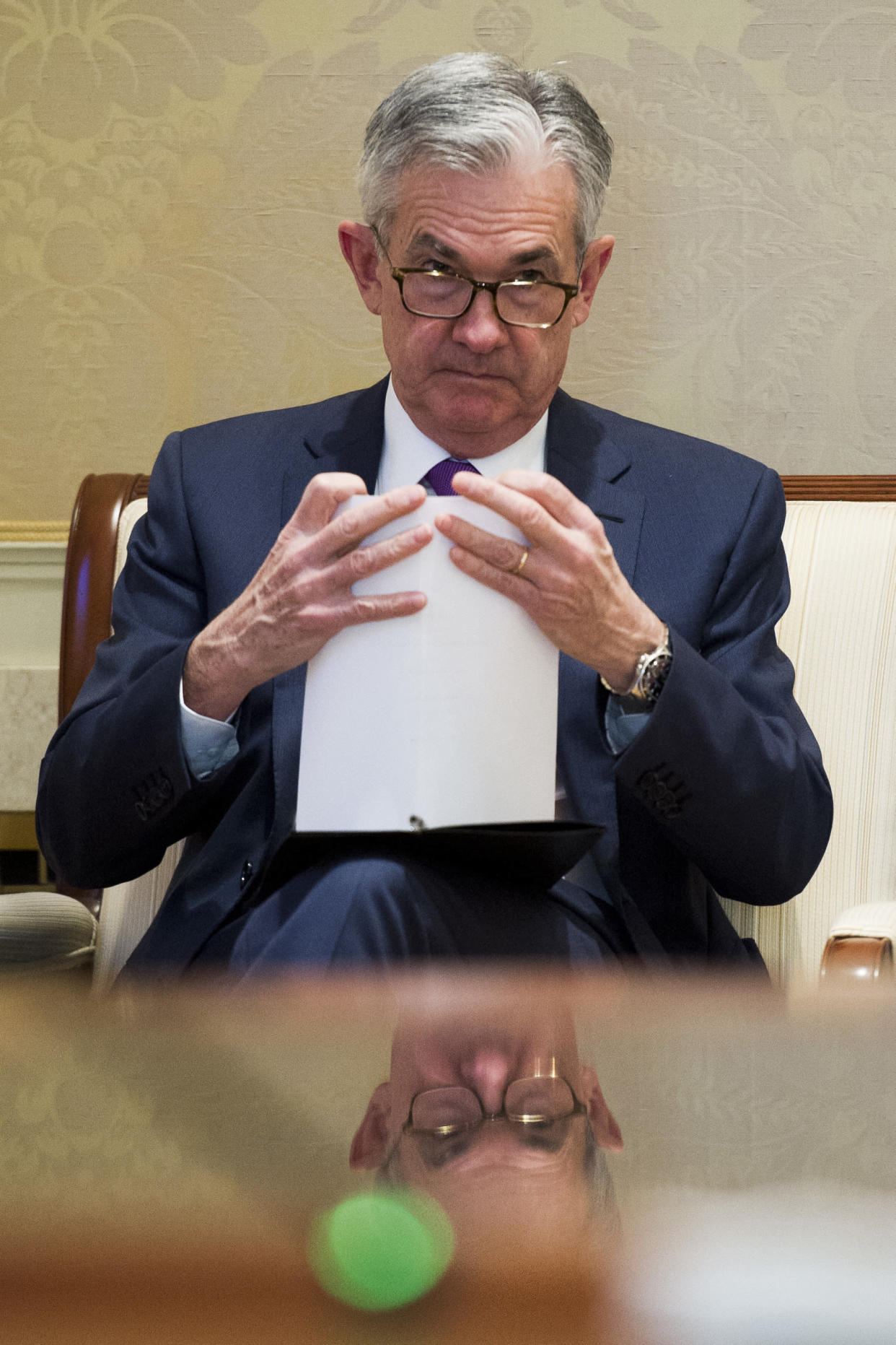 Federal Reserve Chairman Jerome Powell (AP Photo/Cliff Owen)