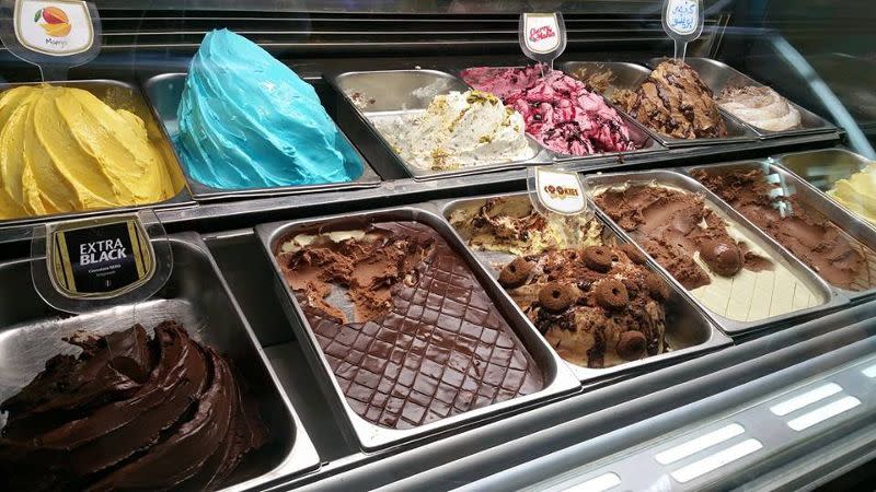Kazem Ice Cafe 販售的冰淇淋。（取自臉書）