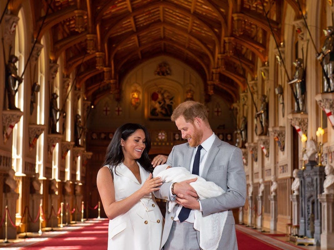 Harry and Meghan and royal baby