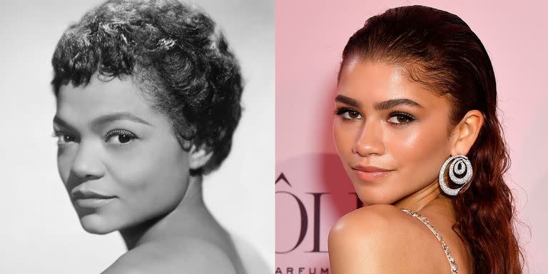 Eartha Kitt (1950) and Zendaya