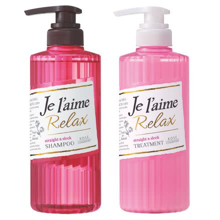 【評級：B】KOSÉ Je l’aime Relax Straight & Sleek Shampoo+Treatment