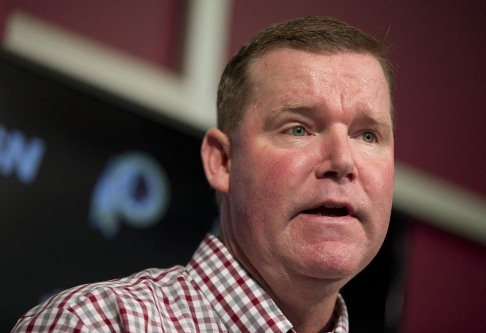 Scot McCloughan was dismissed as Washington’s general manager in early March. (AP)