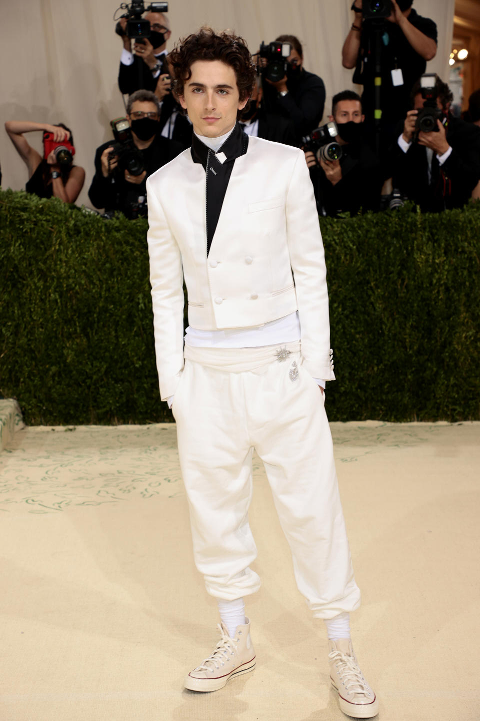 Timothée Chalamet at the 2021 Met Gala