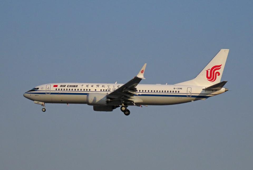 2019年3月波音737MAX因2起墜機事件遭禁飛，13日在中國復航。(示意圖/維基)