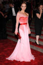 <p>Christina Ricci was one of the stand-outs from the 2008 Met Gala in a striking pink and red Givenchy by Riccardo Tisci Haute Couture dress.</p>