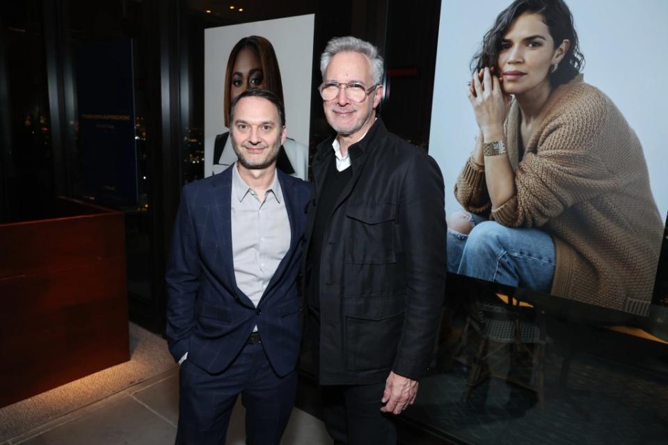 Jeff Vespa and Edward Menicheschi at TheWrapBook Launch Party 2024