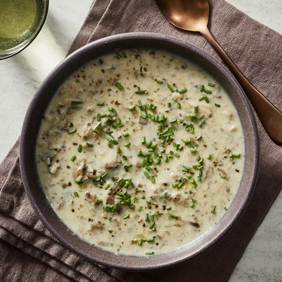 Healthy Cream of Mushroom Soup