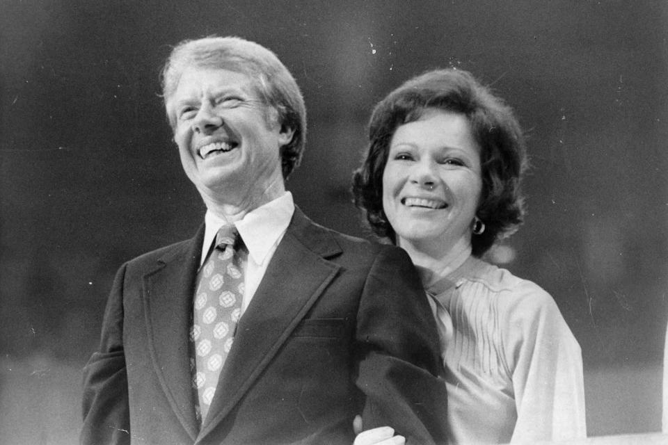 Frank Leonardo/New York Post Archives /(c) NYP Holdings, Inc. via Getty Jimmy and Rosalynn Carter