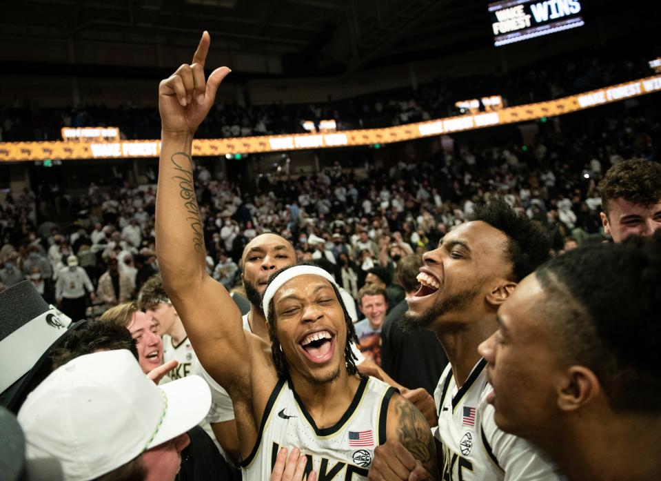 Alondes Williams was the ACC player of the year at Wake Forest.