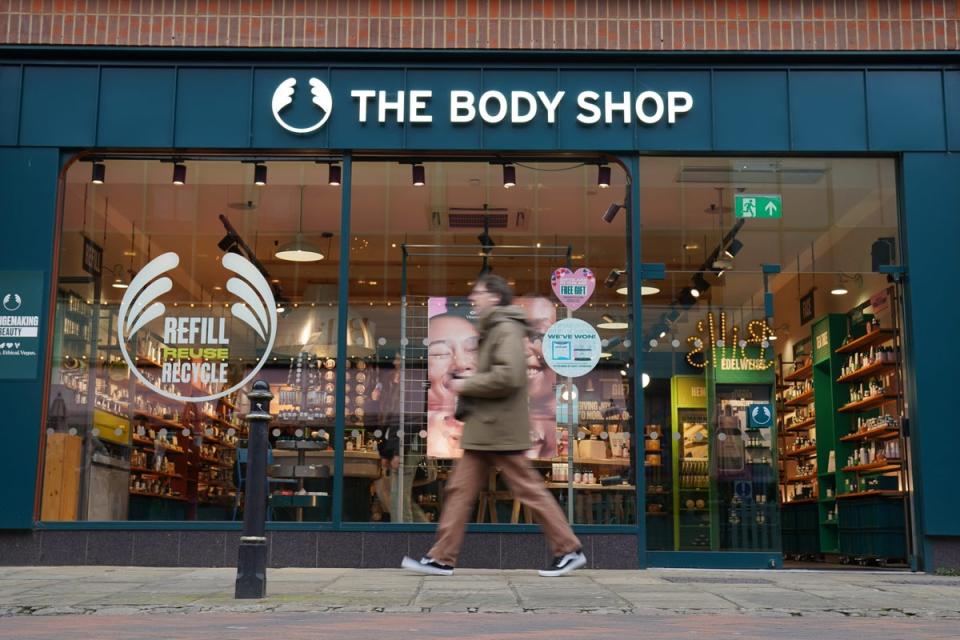 The Body Shop has hired administrators (Gareth Fuller/PA) (PA Wire)