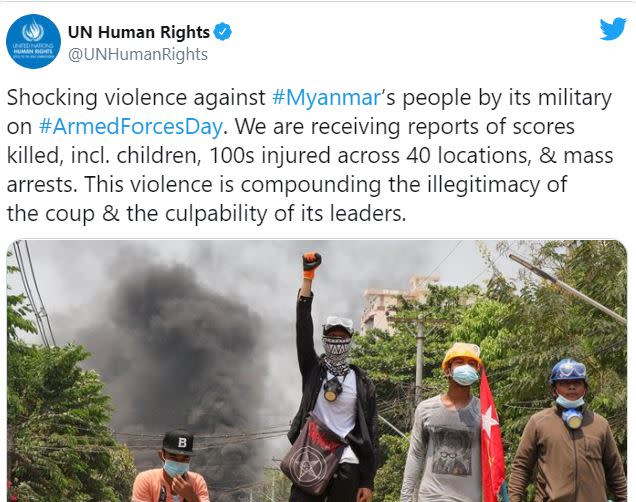 Twitter @UNHumanRights