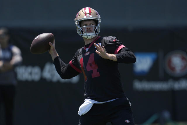 49ers training camp: Brock Purdy returns to practice for 1st time since  elbow surgery - CBS San Francisco