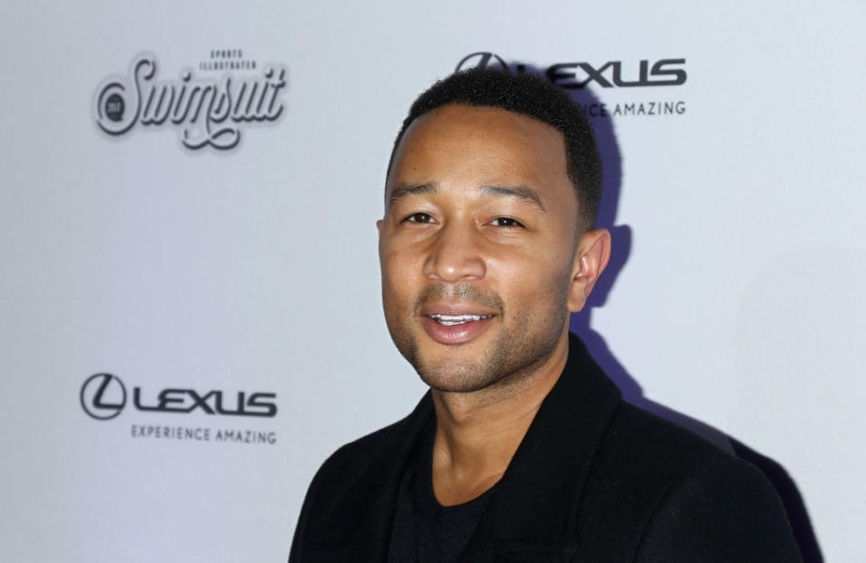 John Legend performed at a train station in London for a bunch of surprised commuters