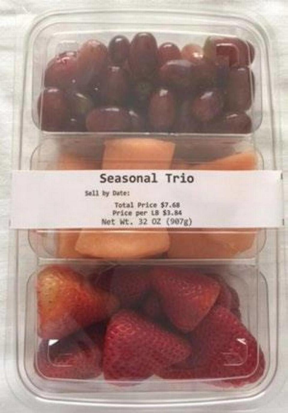 A Seasonal Trio package is among those recalled at Walmart due to listeria concerns in October 2020.