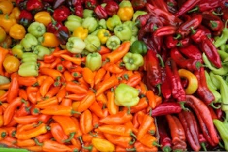 Chile peppers range from extra mild to super hot