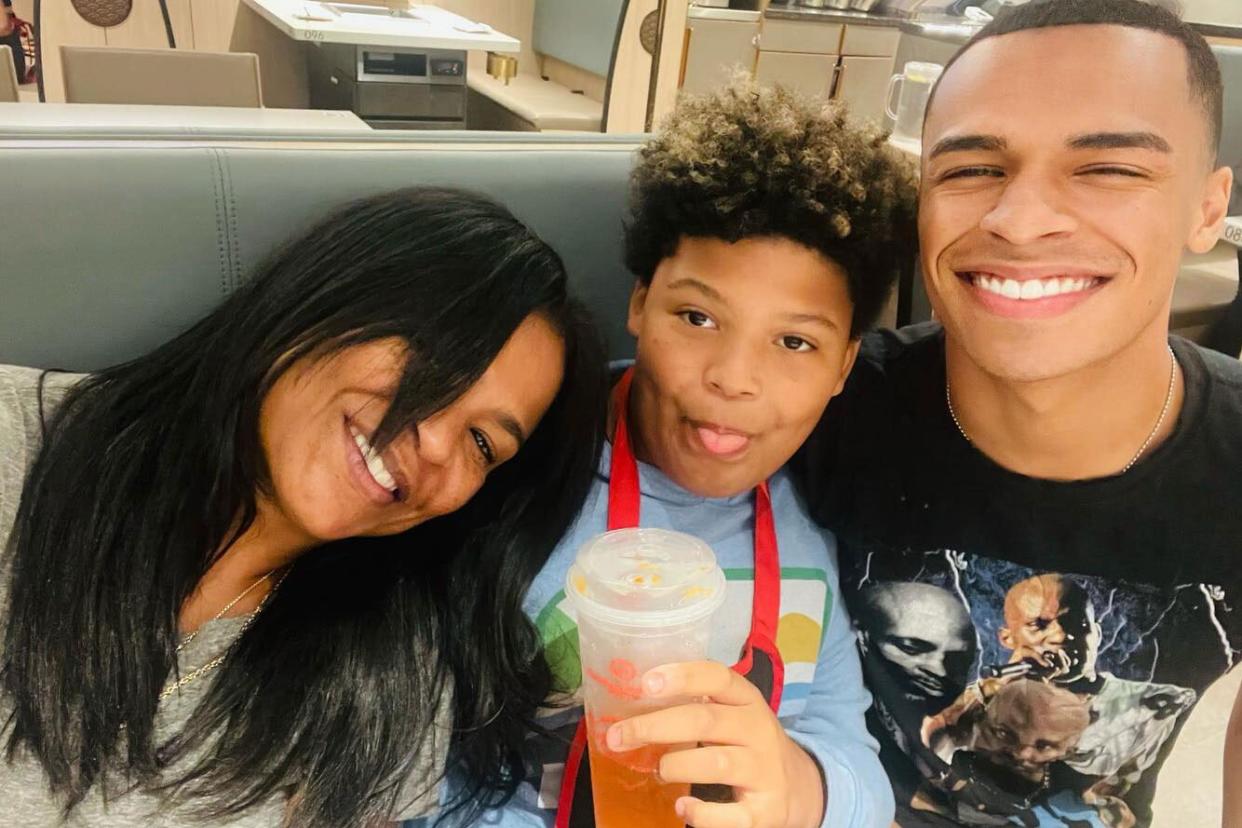 Nia Long/Instagram. https://www.instagram.com/p/CjgxtH3J-vZ/. Nia Long Shares Smiley Selfie with Sons Kez and Massai amid Ime Udoka Cheating Scandal