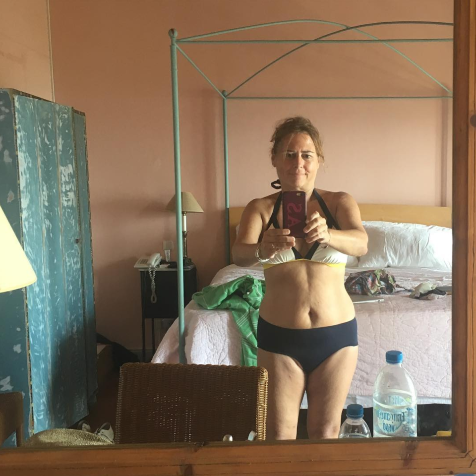 Shulman received a lot of body-positive praise for posting this bikini selfie [Photo: Instagram]