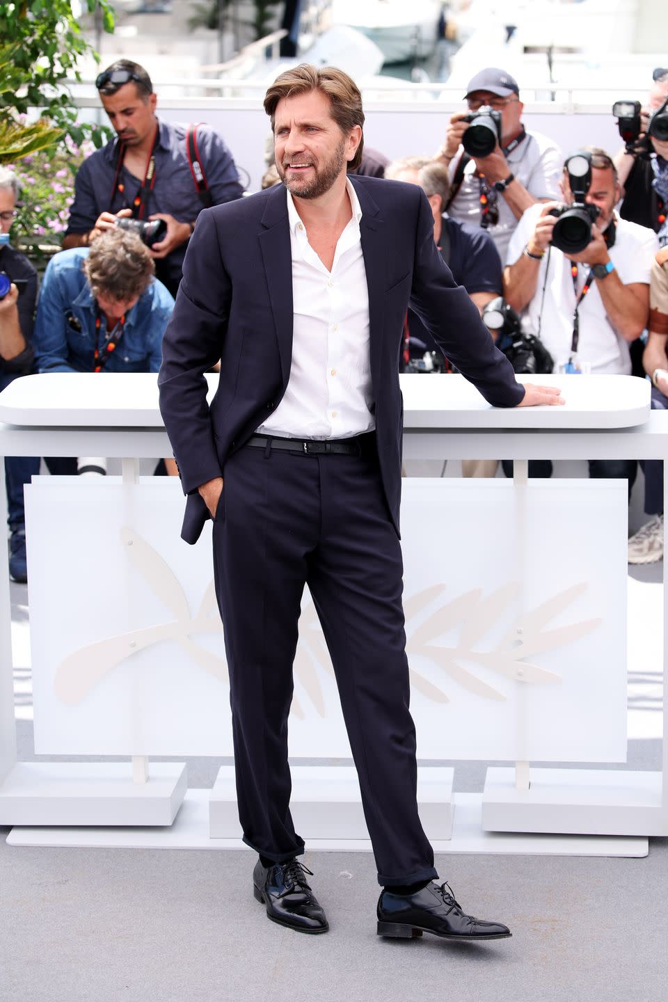 cannes, france may 16 jury president ruben ostlund attends the jury photocall at the 76th annual cannes film festival at palais des festivals on may 16, 2023 in cannes, france photo by daniele venturelliwireimage