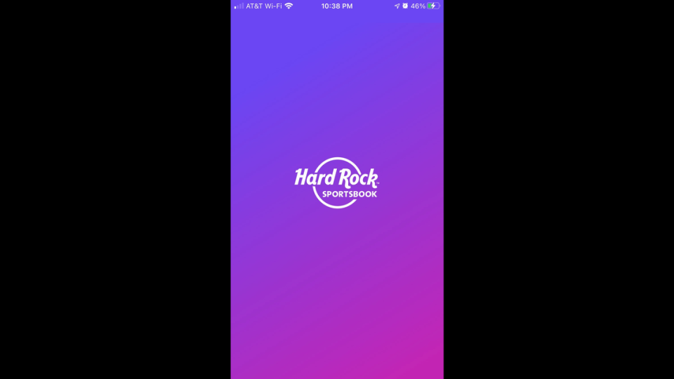 This is a screenshot of the Hard Rock Sportsbook’s app on Monday night at about 10:30 after a federal judge ruled against the state of Florida and the Seminole Tribe, invalidating the compact. Sometime after midnight the app seemed to be functioning.