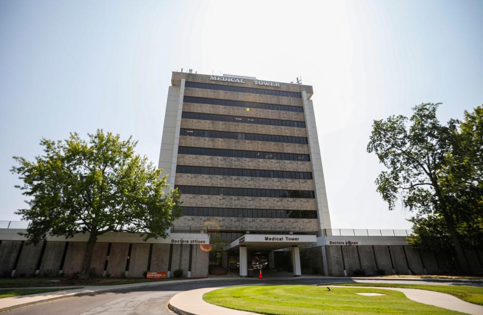 The Cox North Medical Tower currently houses Greene County County Commission.