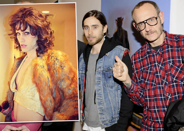 Auch Jared Leto (r. m. Terry Richardson) hat wieder mehr Gewicht auf den Rippen (Bilder: ddp Images)