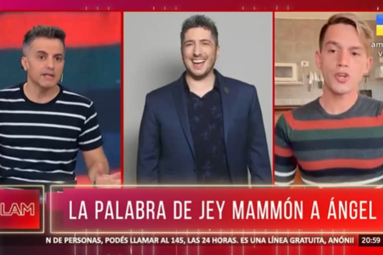 Ángel De Brito reveló la charla que tuvo con Jey Mammon tras la denuncia de Lucas Benvenuto por abuso sexual (Foto: Captura)