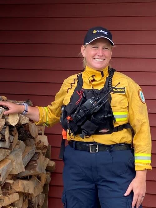 Kara McCurdy is the wildfire prevention officer for Nova Scotia's Department of Natural Resources and Renewables