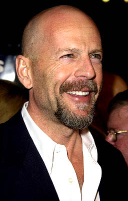 Bruce Willis at the LA premiere of MGM's Hart's War