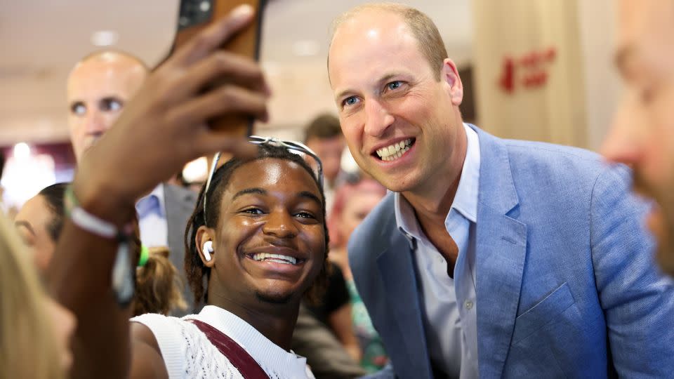 Prince William meets members of the public in Bournemouth, England. - Chris Jackson/Chris Jackson Collection/Chris Jackson/Getty Images