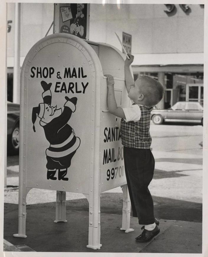 In 1963, a special Miami mailbox to Santa.