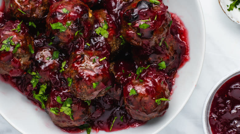 Best Cranberry Meatballs