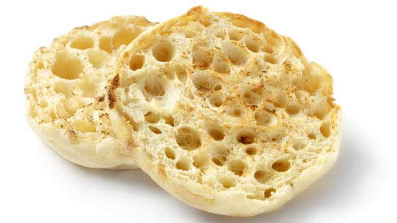 Toasted english muffin