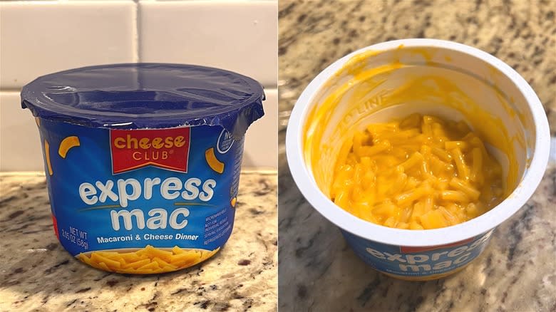 Aldi mac and cheese cup