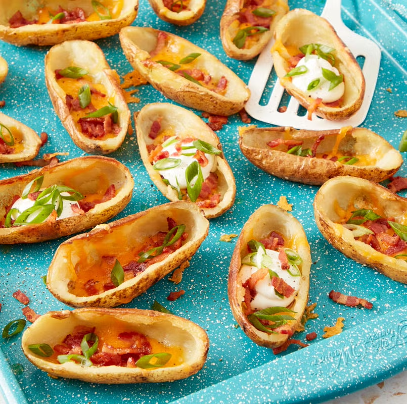 five ingredient meals potato skins