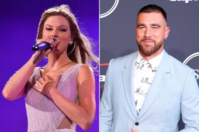 Taylor Swift runs to kiss Travis Kelce after he attends her second Eras  show in Argentina