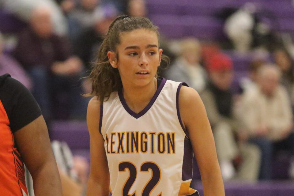 Lexington's Tatum Stover has elevated her game in the postseason scoring in double-figures and knocking down the game-winning 3 in the sectional semifinal to ignite a run to a sectional crown.