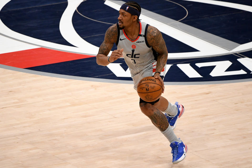 Bradley Beal。（Photo by Will Newton/Getty Images）