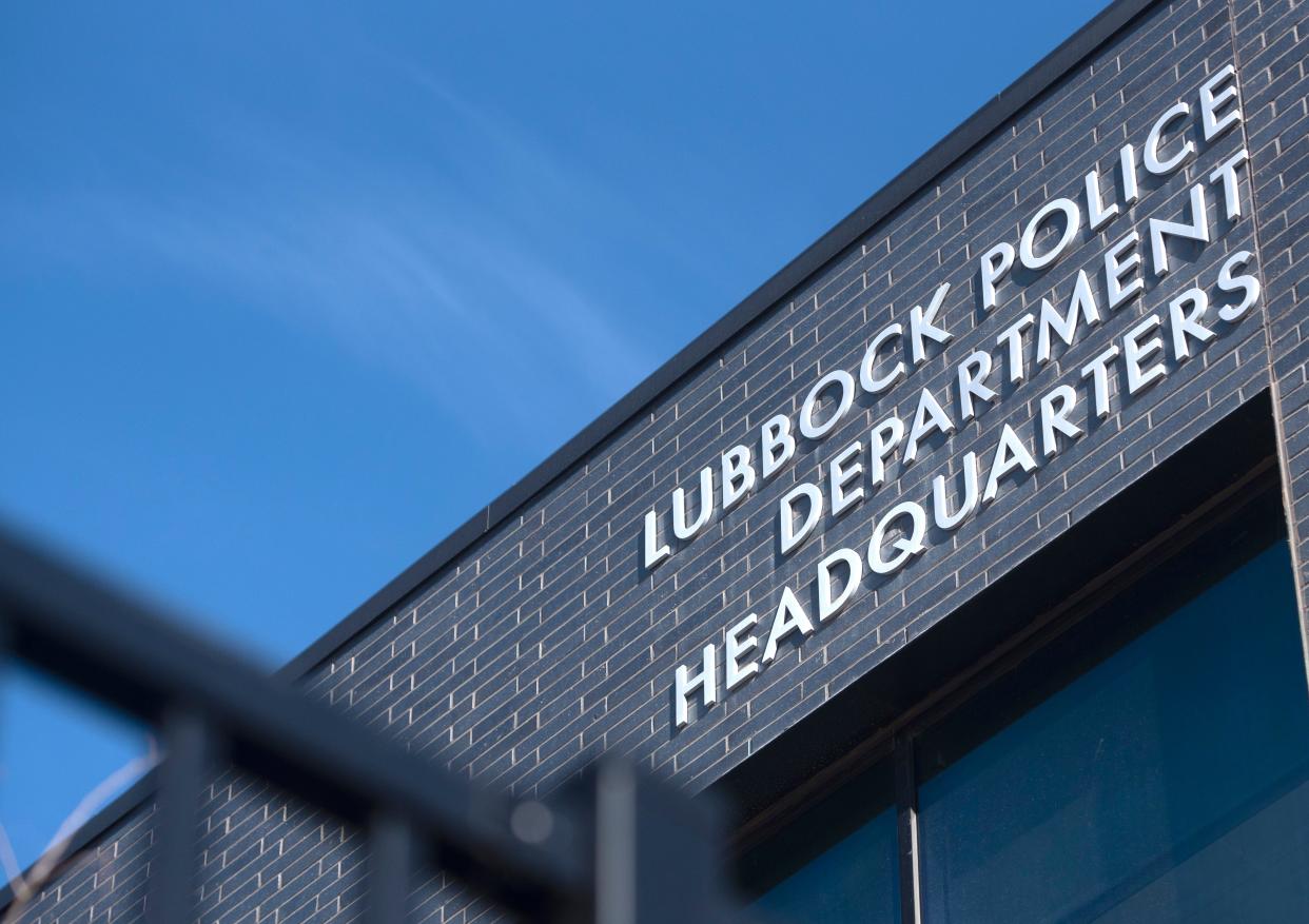 The Lubbock Police Department headquarters is pictured March 20.