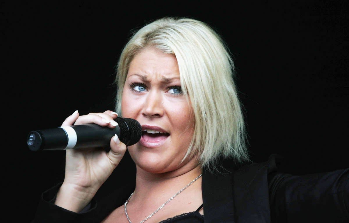 Jo O’Meara has cancelled her upcoming show after checking into hospital for back surgery  (Getty Images)