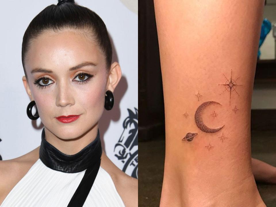 billie lourd tattoo