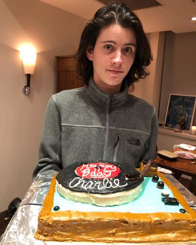 <p>Cynthia Nixon Instagram</p> Cynthia Nixon's son Charles Ezekial Mozes on his birthday.