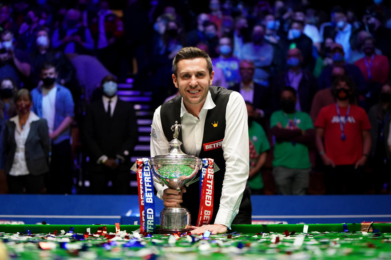 England's Mark Selby wrote about his depression online. (Photo by Zac Goodwin/PA Images via Getty Images)