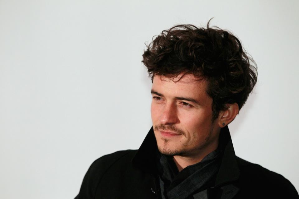 There's no moustache like an Orlando Bloom moustache [Photo: Getty]