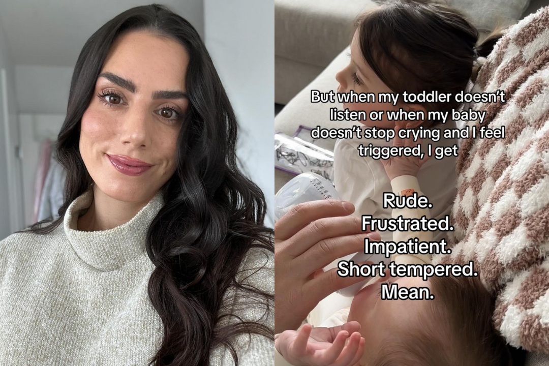 Canadian influencer Rini Frey reflected on confronting her 'biggest insecurities' as a mom. (Instagram/@ownitbabe)