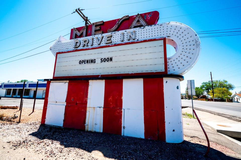 The Mesa Drive-In is open for business again starting Friday, May 27.